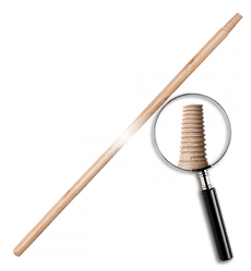 Держак дерев'яний лакований, різьблення IT, 24 х 1200мм, TVI24120