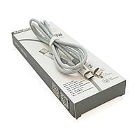 Кабель iKAKU KSC-723 GAOFEI PD60W smart fast charging cable (Type-C to Lightning), Silver, длина 1м, BOX i