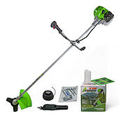 Бензокоса КАРПАТИ БГ 4500 (1400W, 43 см³, дві насадки, УКРАЇНА)