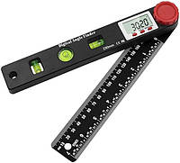 Електронний столярний вимірювач кутів Multi-Function Digital Angle Ruler & Spirit Level 4 в 1