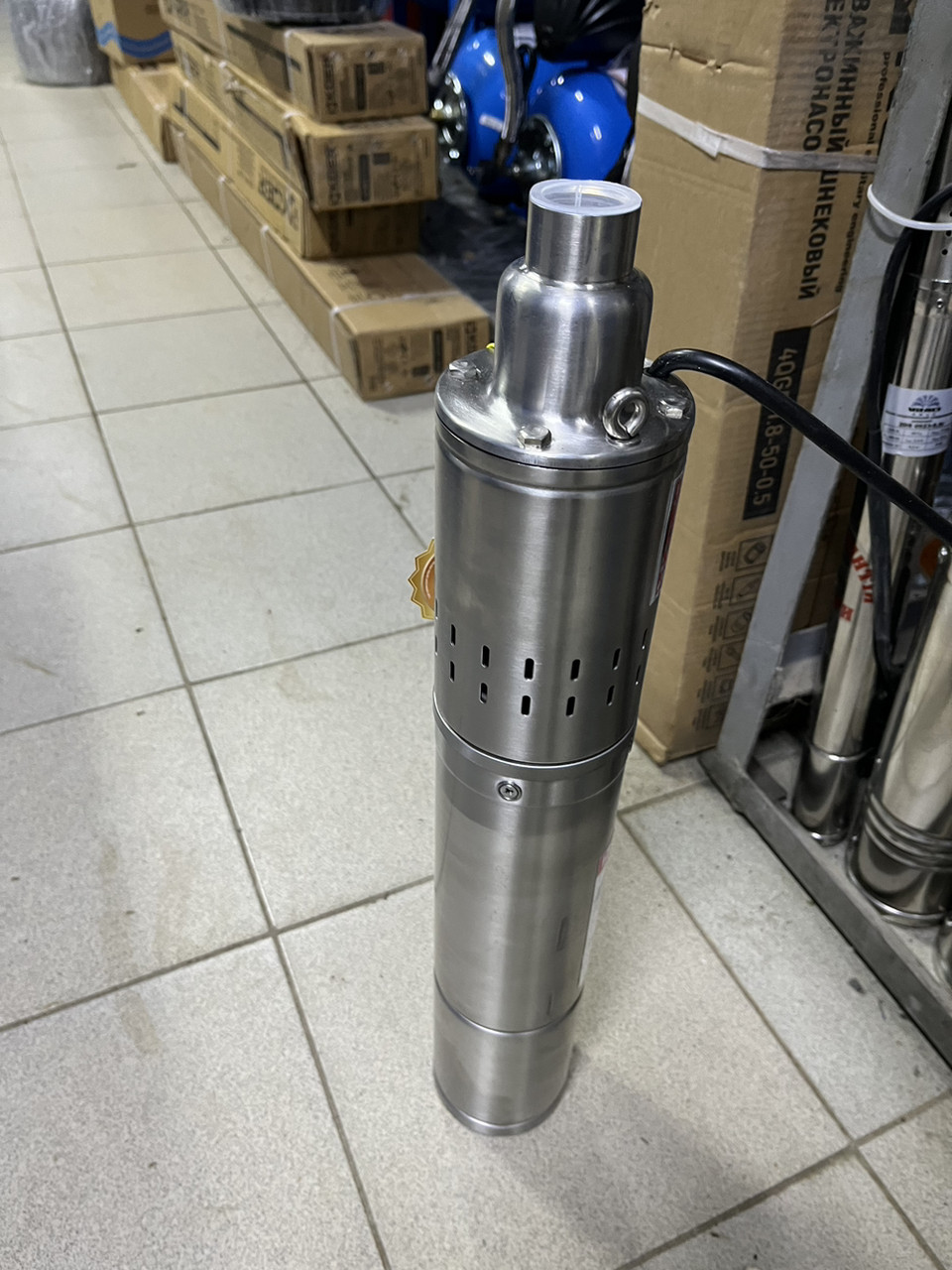 Насос свердловинний шнековий 4QGD-0.55квт Чехія