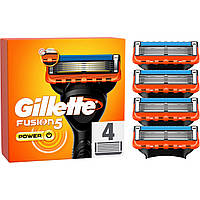 Сменные кассеты Gillette Fusion5 Power 4 шт. (7702018877591/7702018867219)