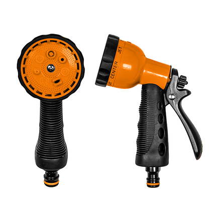 Пістолет для поливу 8 режимів, BLACK LINE, ECO-4480, фото 1