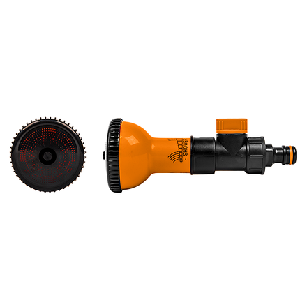 Зрошувач ручний "ситечко" з краном, BLACK LINE, ECO-2301, фото 1