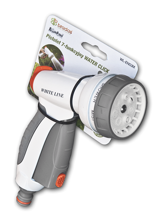 Пістолет для поливу 7 режимів, WATER CLICK, WHITE LINE, WL-EN53M, фото 2