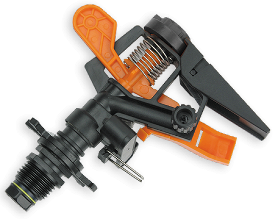 Зрошувач пульсівний AQUA JET із зовнішньою різьбою 1/2" / ø22м, BLACK LINE, AJ-TS6001, фото 1