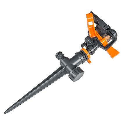 Зрошувач пластиковий пульсуючий, на кілку, GOLD LINE, GL8103DPB, фото 1