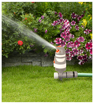 Зрошувач обертовий 2-х режимний, WHITE LINE, WL-Z02, фото 2