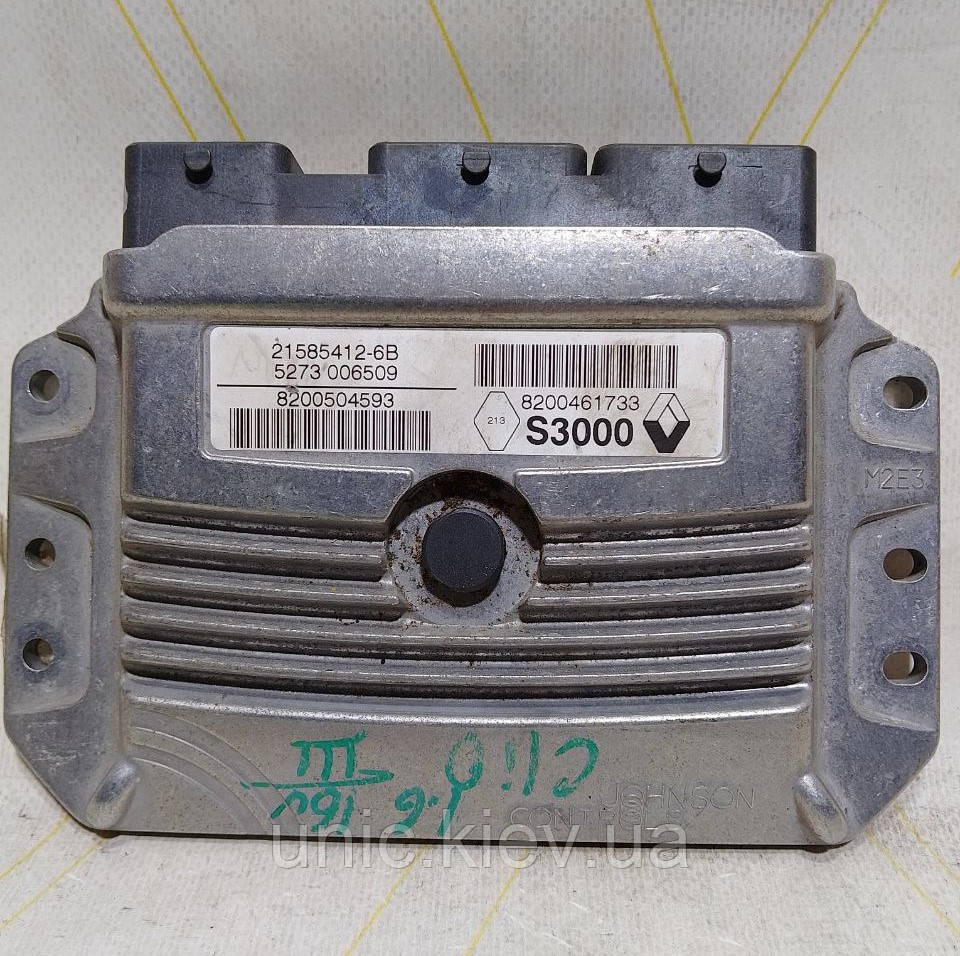 Блок керування двигуном Renault Clio 1.6 16V б/в 8200461733 8200504593