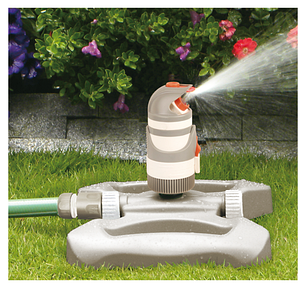 Зрошувач обертовий 2-х режимний на пластиковій підставці, WHITE LINE, WL-Z12, фото 2