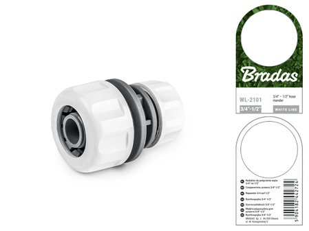 Муфта з'єднувальна  1/2" - 3/4", WHITE LINE, WL-2101, фото 2
