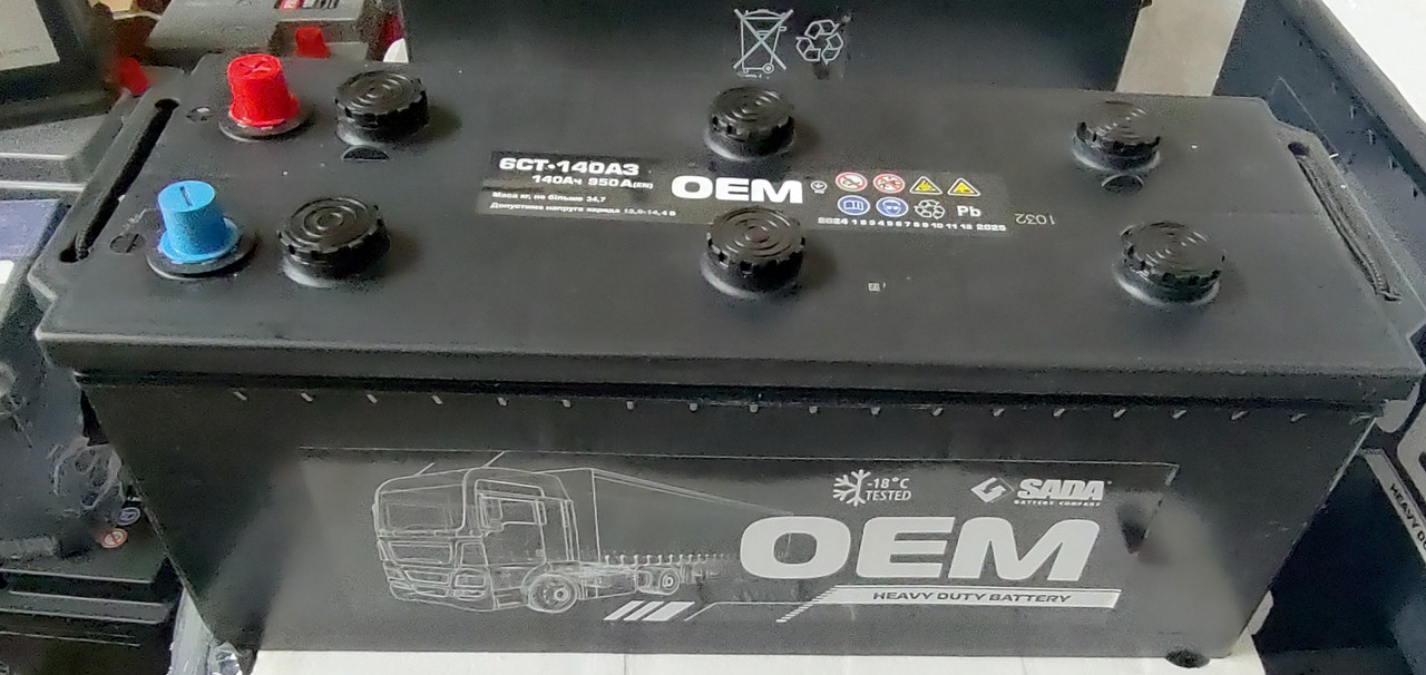 АКБ 6 ст 140 А (950EN) (3) OEM SADA