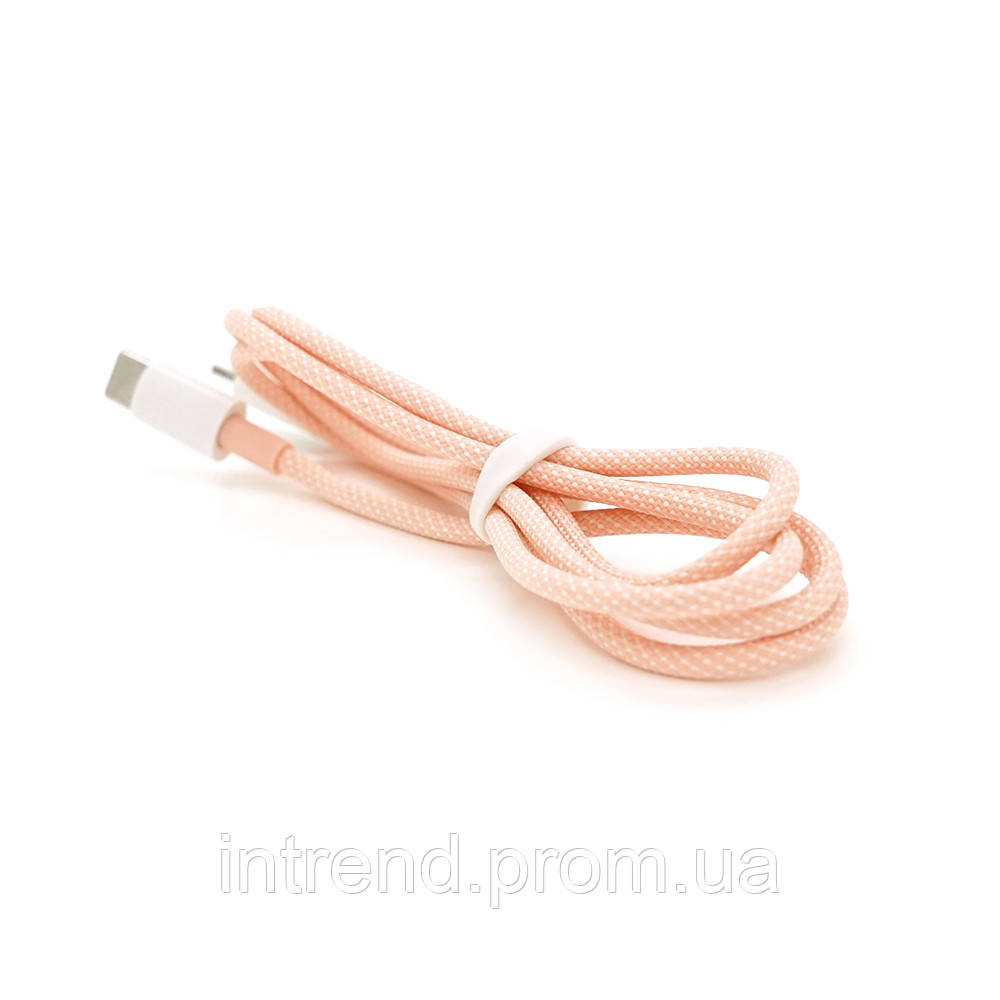 Кабель iKAKU KSC-723 GAOFEI PD60W smart fast charging cable (Type-C to Lightning), Pink, длина 1м, BOX p - фото 6 - id-p2120969222