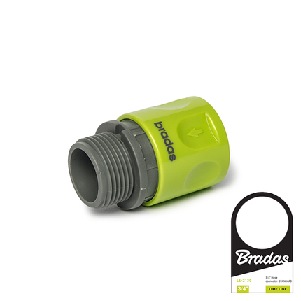 Конектор STANDARD із зовнішньою різьбою 3/4" LIME LINE, LE-2121, фото 1