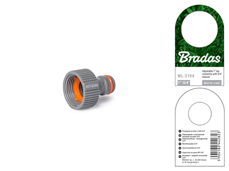 Адаптер на кран із внутрішньою різьбою 3/4", WHITE LINE, WL-2195, фото 2