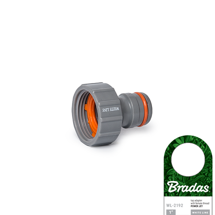 Адаптер на кран з внутрішньою різьбою 1", POWER JET, WHITE LINE, WL-2192, фото 1