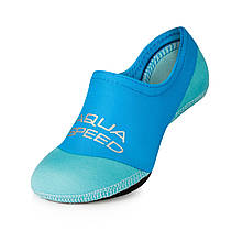Шкарпетки для басейну Aqua Speed ​​NEO SOCKS 6831 бірюзовий, блакитний Діт 20-21
