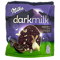 Цукерки пасхальні чорний шоколад з мигдалевим кремом Мілка Milka mandel creme 100g (Код: 00-00016279)