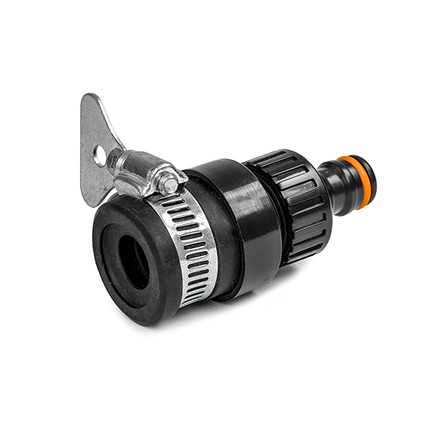 Адаптер універсальний на кран ø22-24мм, BLACK LINE, ECO-4128, фото 1