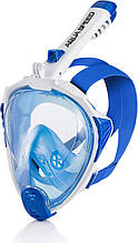 Повнолицьова маска Aqua Speed DRIFT 7086 білий, синій Уні S/M