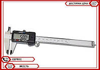 Электронный штангенциркуль Ferrum FRLCDC02 150 мм, пластиковый кейс tool'T
