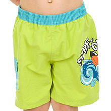 Плавки-шорти для хлопців Aqua Speed ​​SURF-CLUB SHORTS 2085 зелений Діт 116см