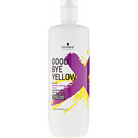 Шампунь Schwarzkopf Professional Goodbye Yellow Бессульфатный с антижелтым эффектом 1000 мл (4045787736373)