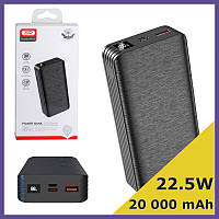 Power Bank 20 000 mah Портативний зарядний пристрій для телефонів планшета Універсальна мобільна батарея A