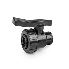 Кран для труб PE РВ 1" / РВ 1", PN10, DSRA10VF1F1