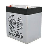 Аккумуляторная батарея AGM RITAR RT1245, Gray Case, 12V 4.5Ah ( 90 х 70 х 101 (107) ) Q10 i