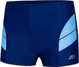 Плавки-боксери для хлопців Aqua Speed ANDY 9187 темно-синій, синій Діт 140см