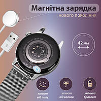 Смарт часы женские водонепроницаемые G3 Pro Bluetooth 5.2 (Android, iOS) Серый Lodgi