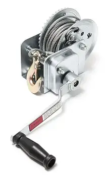 Лебідка ручна барабанна стаціонарна з гальмівним механізмом 545кг F-WC06-512G-2