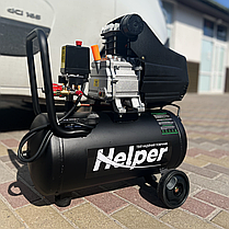 Універсальний компресор повітряний (масляний) Helper HC-24 1,8 кВт, 24 л, 210 л/хв, фото 2