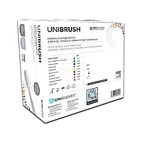 Одноразовые зубные щетки *UniBrush от UNIGLOVS*® имеет нанесение зубной пасты 100 шт