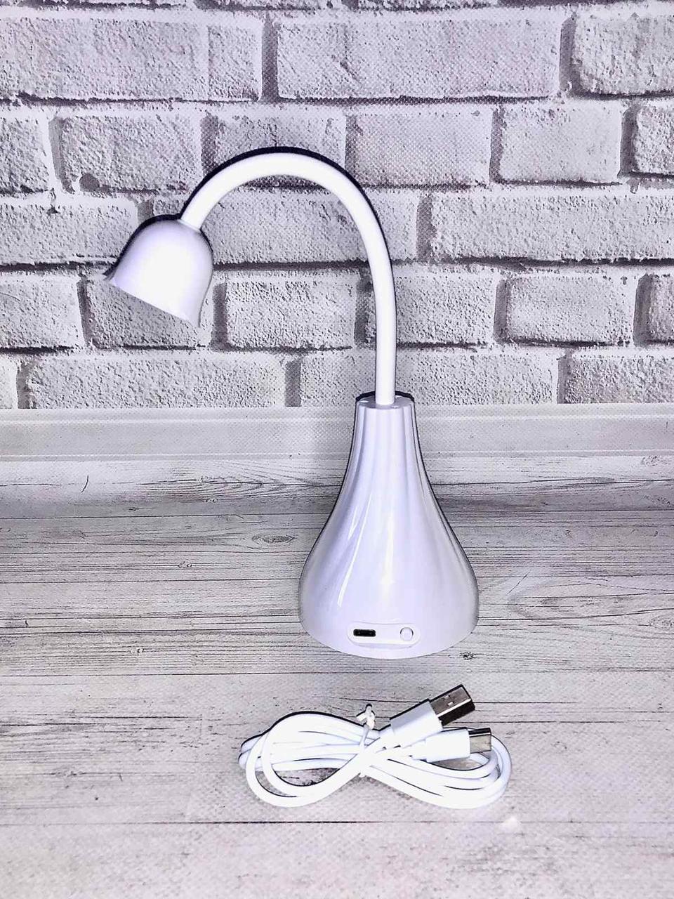 Лампа настільна для сушіння гель-лаку USB L-R/L Lotus, 18 Вт