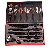 Набор кухонных ножей с керамическим покрытием 6 предметов Lodgi