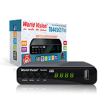 Цифровой эфирный ресивер Т2 World Vision T644D2 FM