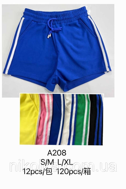 Шорти жіночі оптом, S/M-L/XL рр., арт. Nk-A208, фото 1