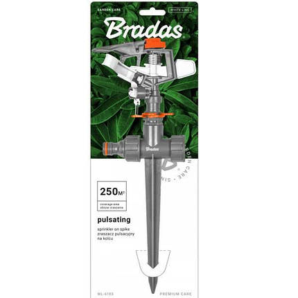 Зрошувач пульсівний пластиковий на кілку, WHITE LINE, блістер, WL-6103, фото 2