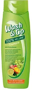 Wash&Go Шампунь для всіх типів з екстрактами фруктів 360мл (6777)