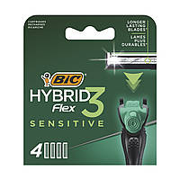 Сменные кассеты Bic Flex 3 Hybrid Sensitive 4 шт. (3086123644878)