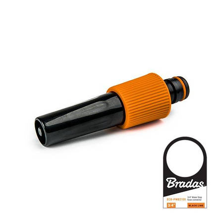 Насадка поливальна регульована POWER JET BLACK LINE, з ярликом, ECO-PWB4730, фото 1