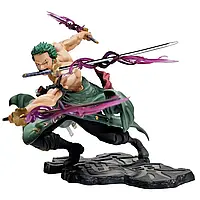 Фигурка (статуэтка) из аниме Roronoa Zoro на подставке из ПВХ