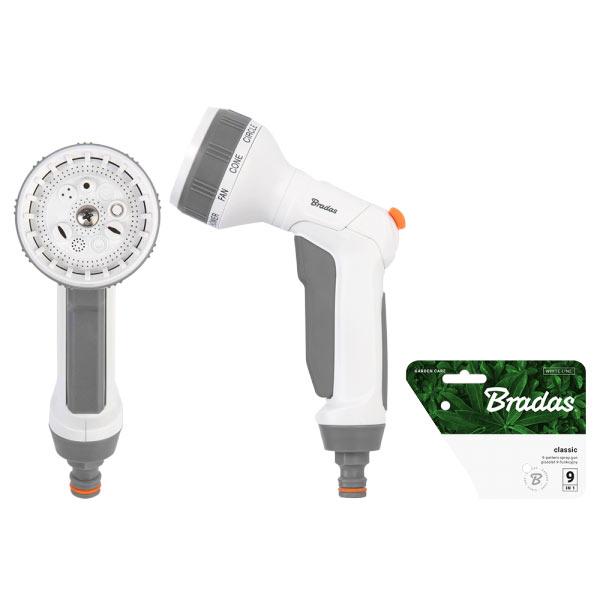 Пістолет для поливу 9 режимів CLASSIC, WHITE LINE, WL-EN11TK