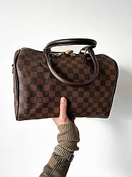 Жіноча сумка Луї Віттон коричнева Louis Vuitton Brown Speedy 30