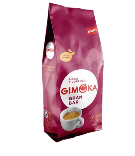 Кава Gimoka Gran Bar (червона) 1кг зерно, фото 1