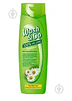Wash&Go Шампунь для тьмяного волосся з ромашкою 360мл (6760)