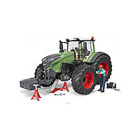 Спецтехника Bruder Трактор Fendt 1050 Vario с фигуркой и аксессуарами для ремонта (04041)