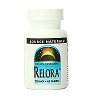 Натуральная добавка Source Naturals Relora 250 mg, 45 таблеток CN12661 PS